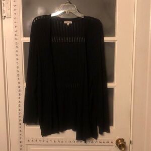 Croft & Barrow Black Cardigan Sweater